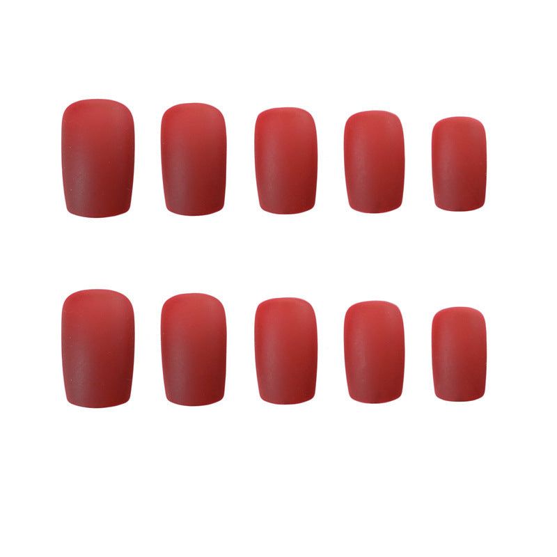 Manicure With False Nails