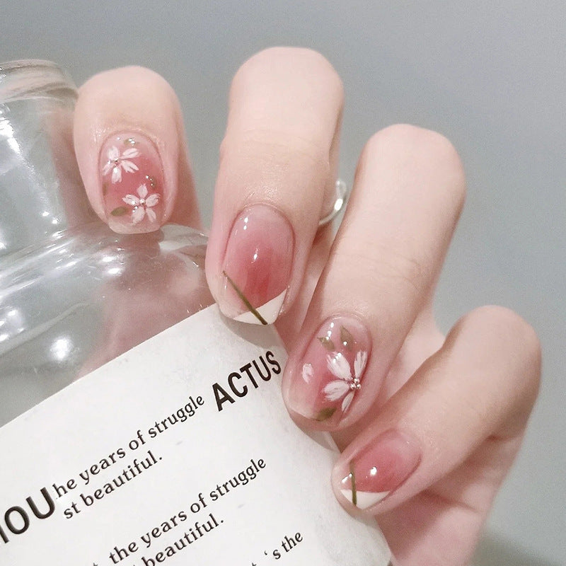 Graffiti Pattern Wearable Fake Nails