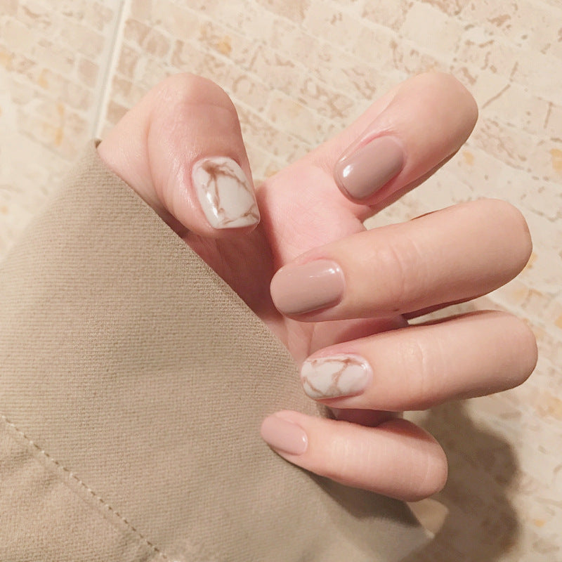 Graffiti Pattern Wearable Fake Nails
