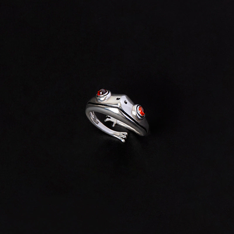 Hip Hop Frog Ring