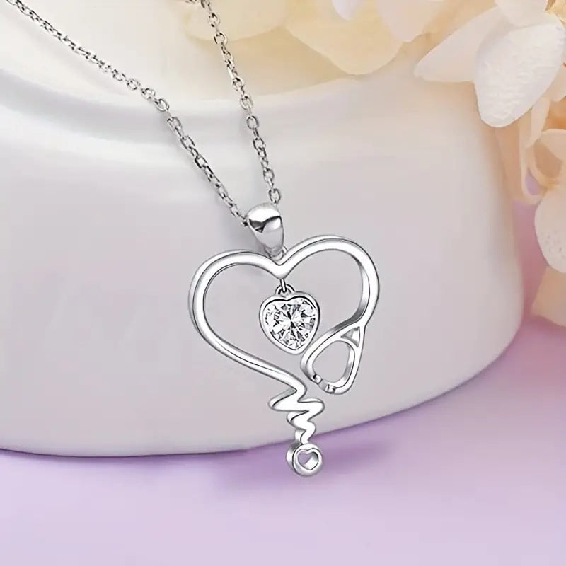 Heart-shaped Exquisite Necklace
