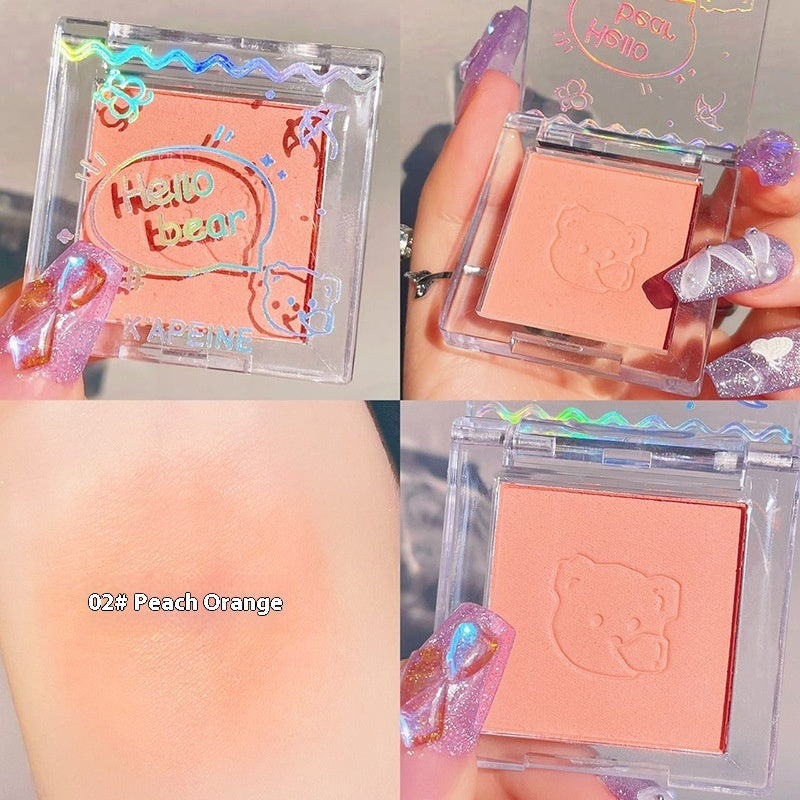Monochrome Blush Matte Makeup