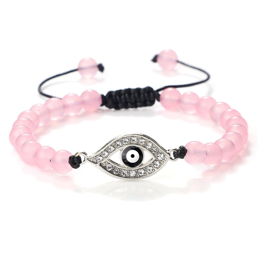 Devil's Eye Micro Inlaid Zircon Bracelet