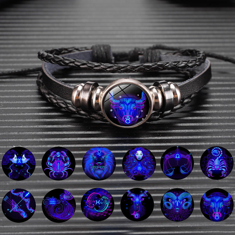 Zodiac Braided Bracelet