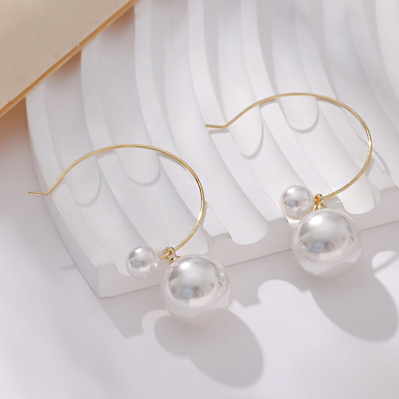 Delicate Pearl Earrings