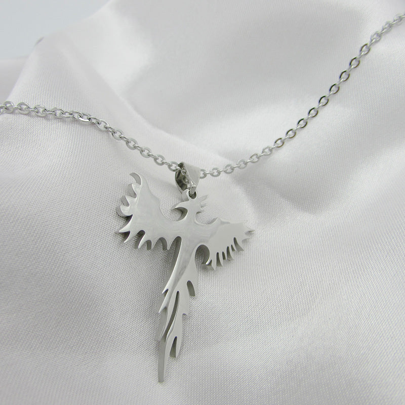 Bird Titanium Steel Necklaces