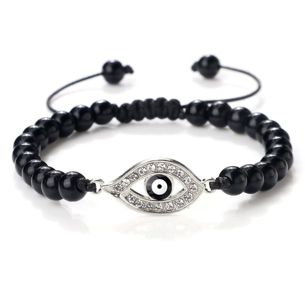 Devil's Eye Micro Inlaid Zircon Bracelet