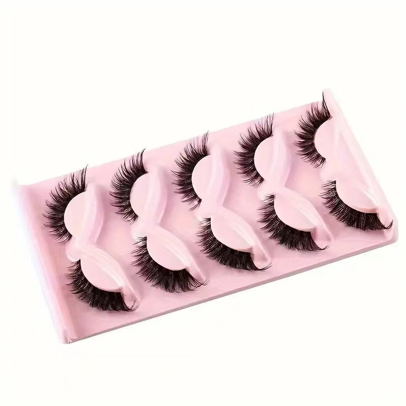 Thick Cross Cat Eye False Eyelashes