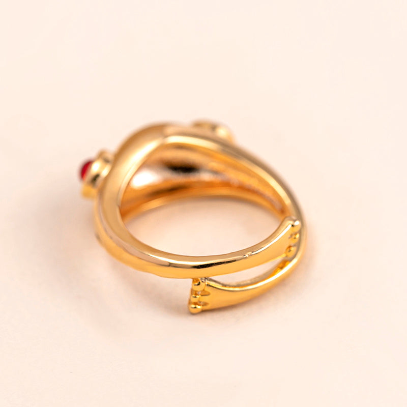 Hip Hop Frog Ring
