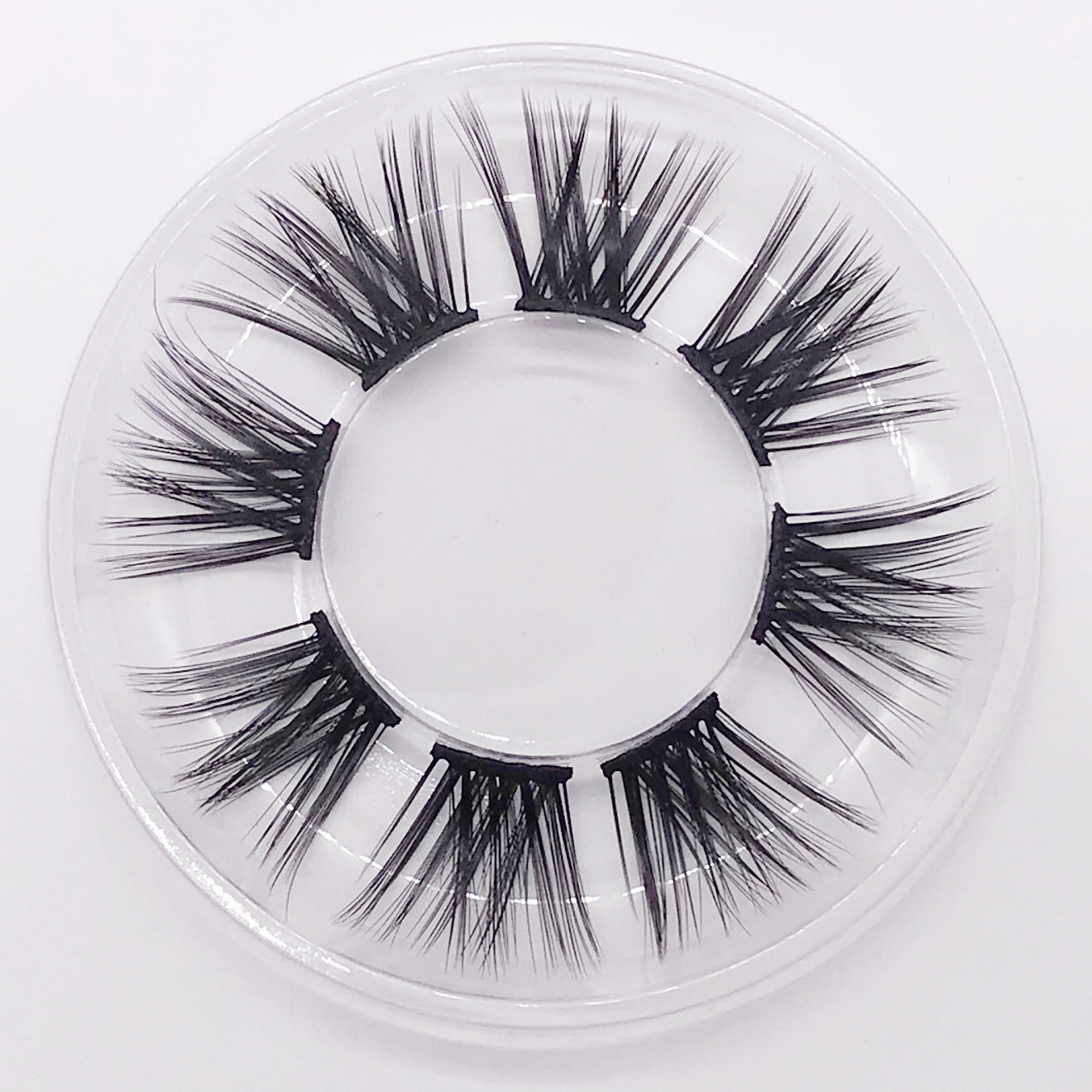 Natural Soft Simulation Segmented Eyelashes