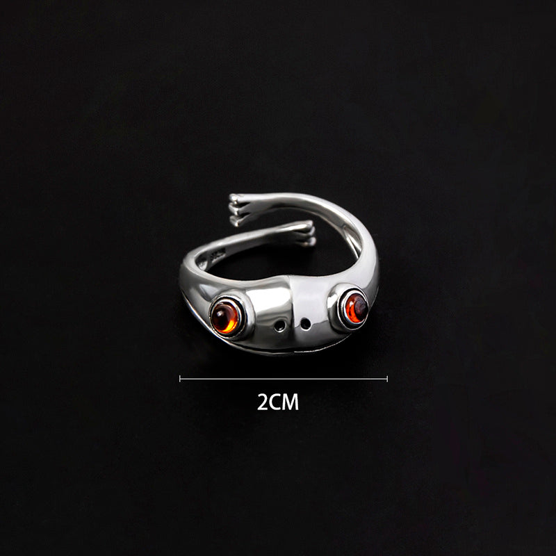 Hip Hop Frog Ring