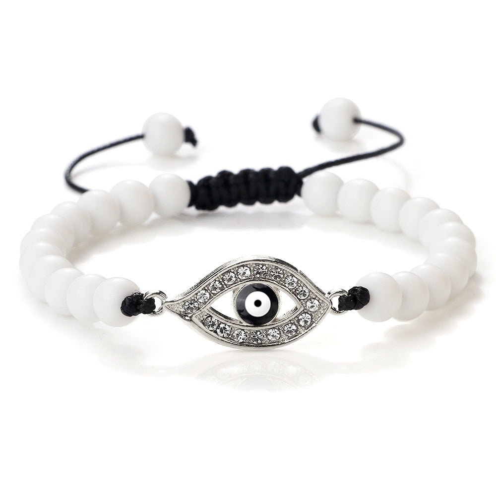 Devil's Eye Micro Inlaid Zircon Bracelet