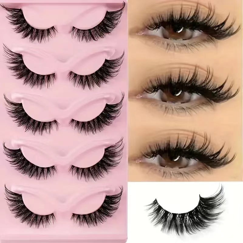 Thick Cross Cat Eye False Eyelashes