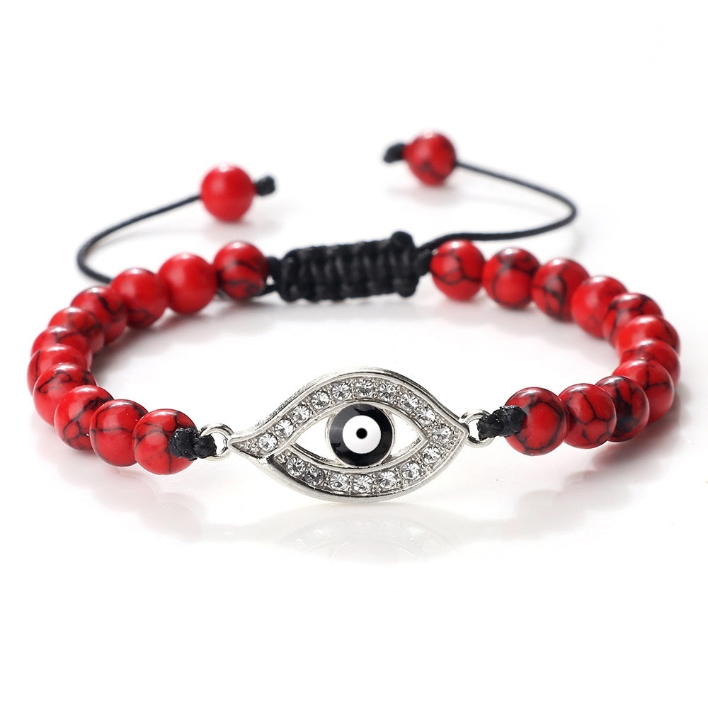 Devil's Eye Micro Inlaid Zircon Bracelet